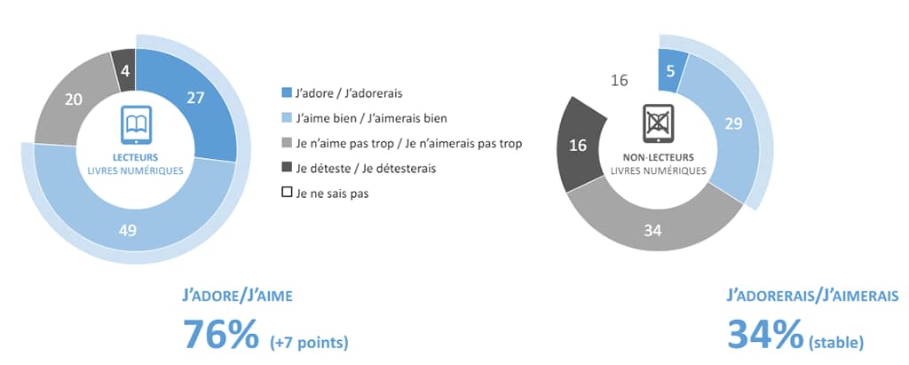 statistiques de lecteur lisant des livres numeriques