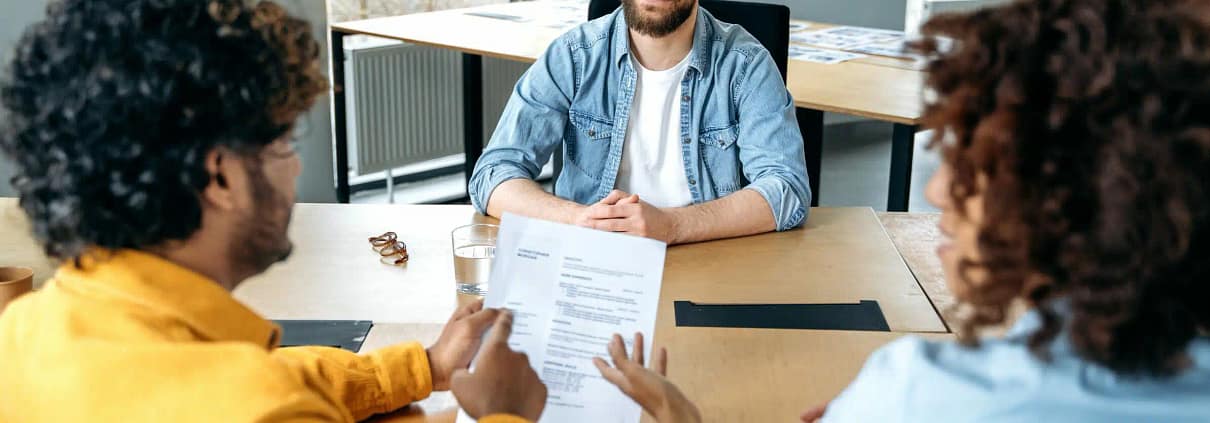entretien de recrutement, embauche avec les ressources humaines