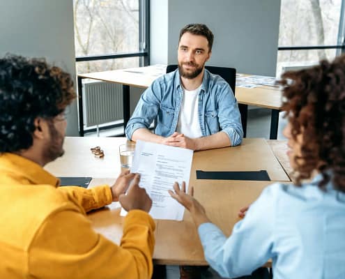 entretien de recrutement, embauche avec les ressources humaines